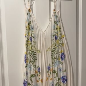 Free People floral maxi dress